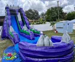 purple20logo 1718378313 Purple Plunge 21 FT Waterslide