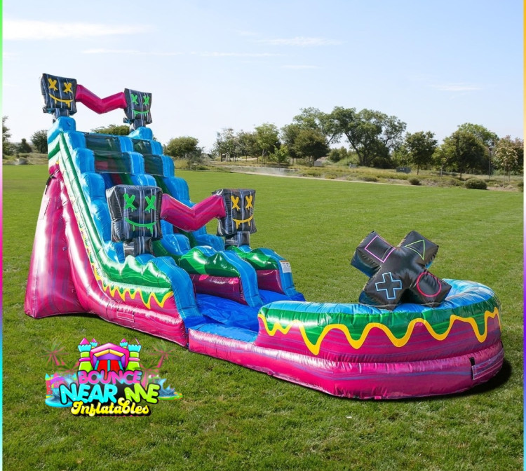 Single Lane Water Slides